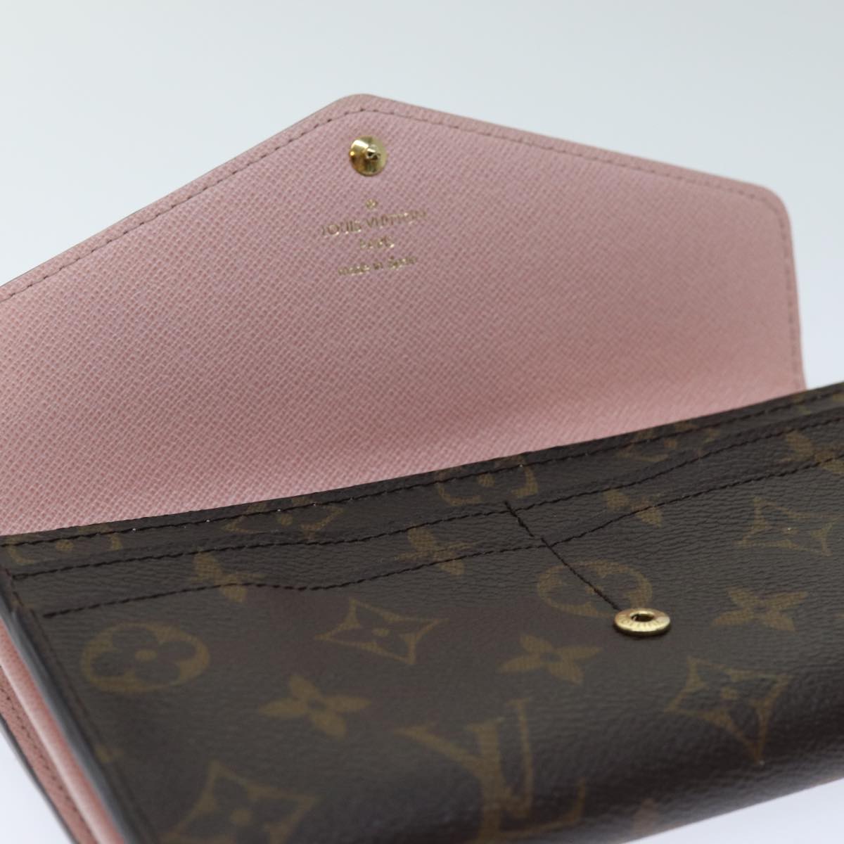 LOUIS VUITTON Monogram Portefeuille Sarah Rose Valerine M62235 LV am6274