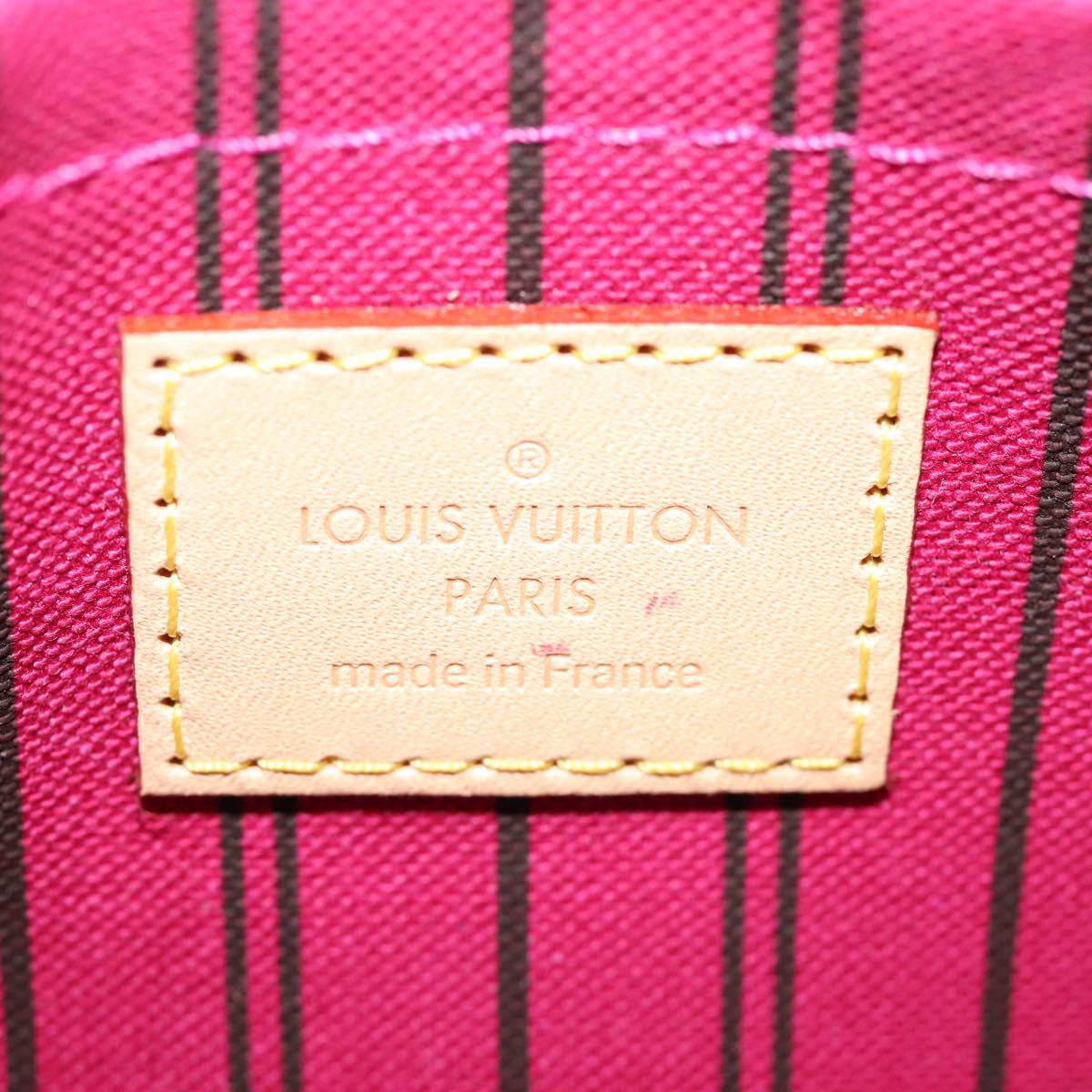 LOUIS VUITTON Monogram Neverfull PM Pouch LV am6276