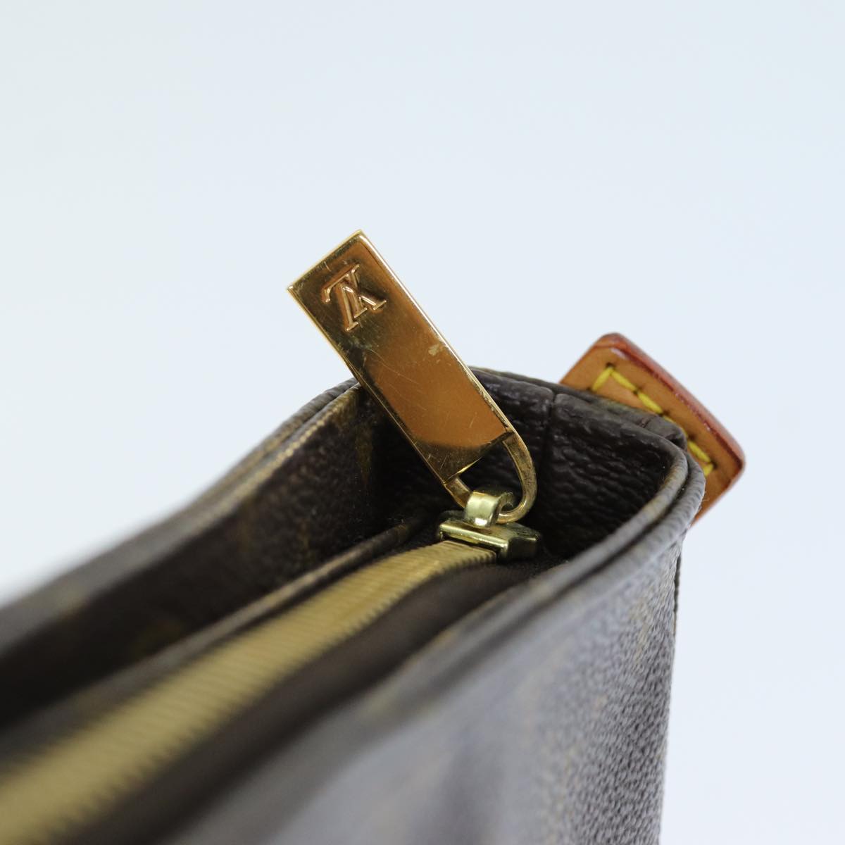 LOUIS VUITTON Monogram Looping MM Shoulder Bag M51146 LV am6277