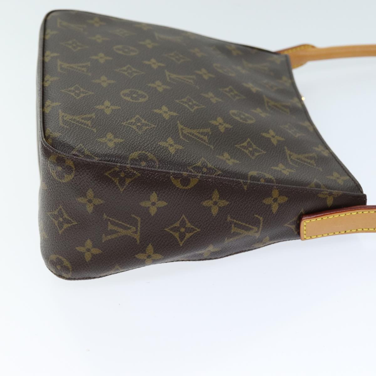 LOUIS VUITTON Monogram Looping MM Shoulder Bag M51146 LV am6277