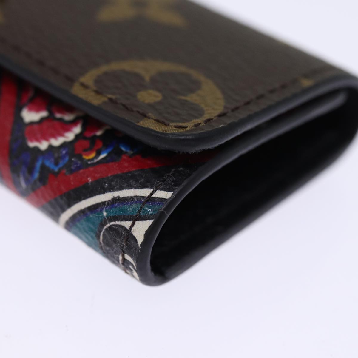 LOUIS VUITTON Monogram Kabuki Daruma Multicles 4 Key Case M67252 LV am6279