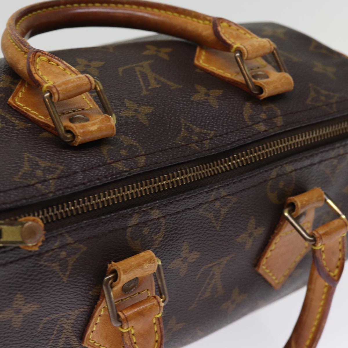 LOUIS VUITTON Monogram Speedy 25 Hand Bag M41528 LV am6280