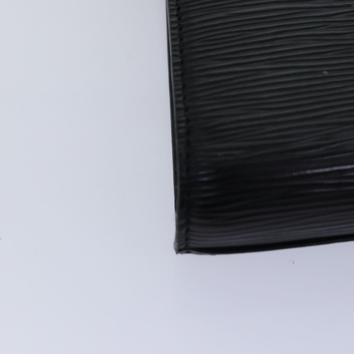 LOUIS VUITTON Epi Art Deco Clutch Bag Black M52632 LV am6314