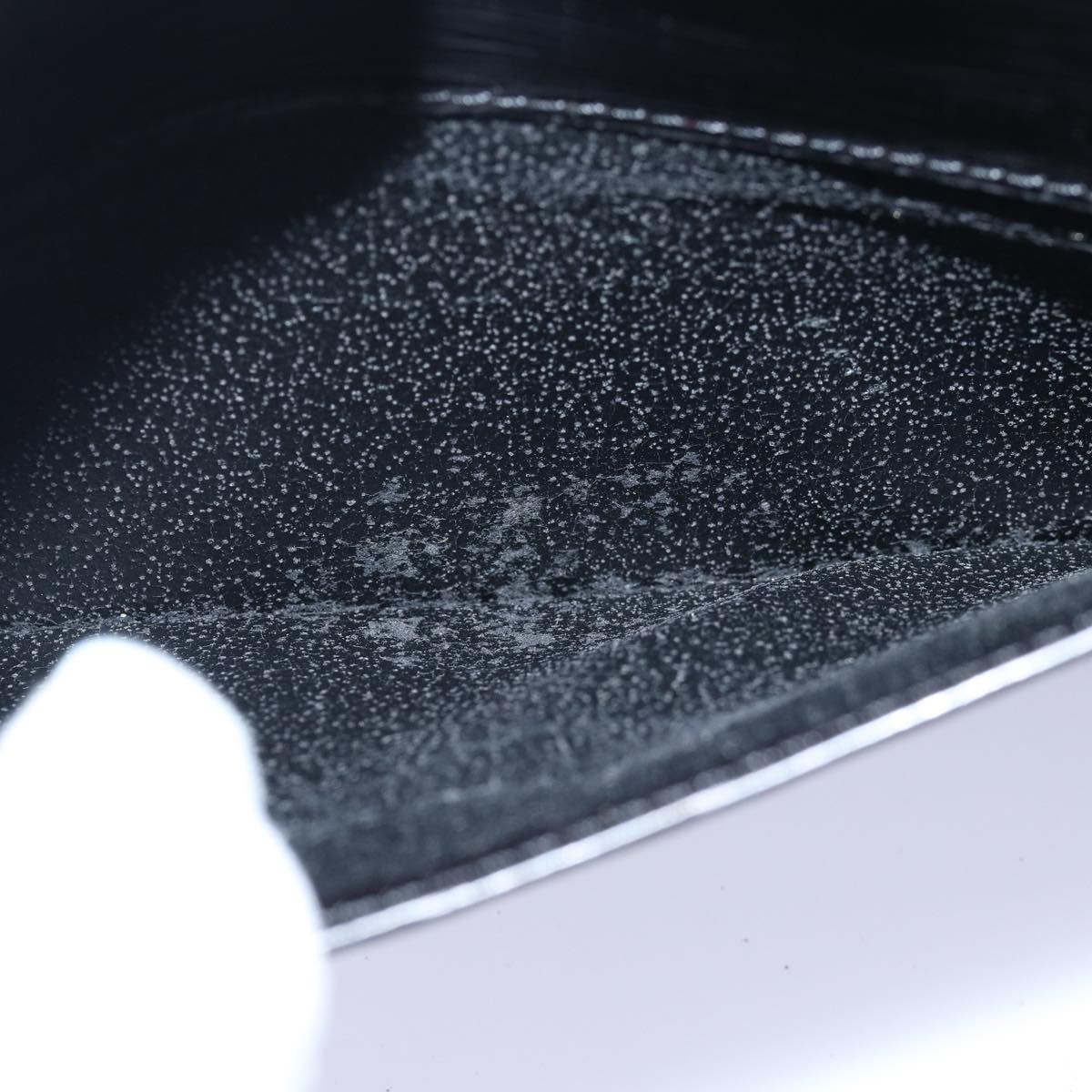 LOUIS VUITTON Epi Art Deco Clutch Bag Black M52632 LV am6314