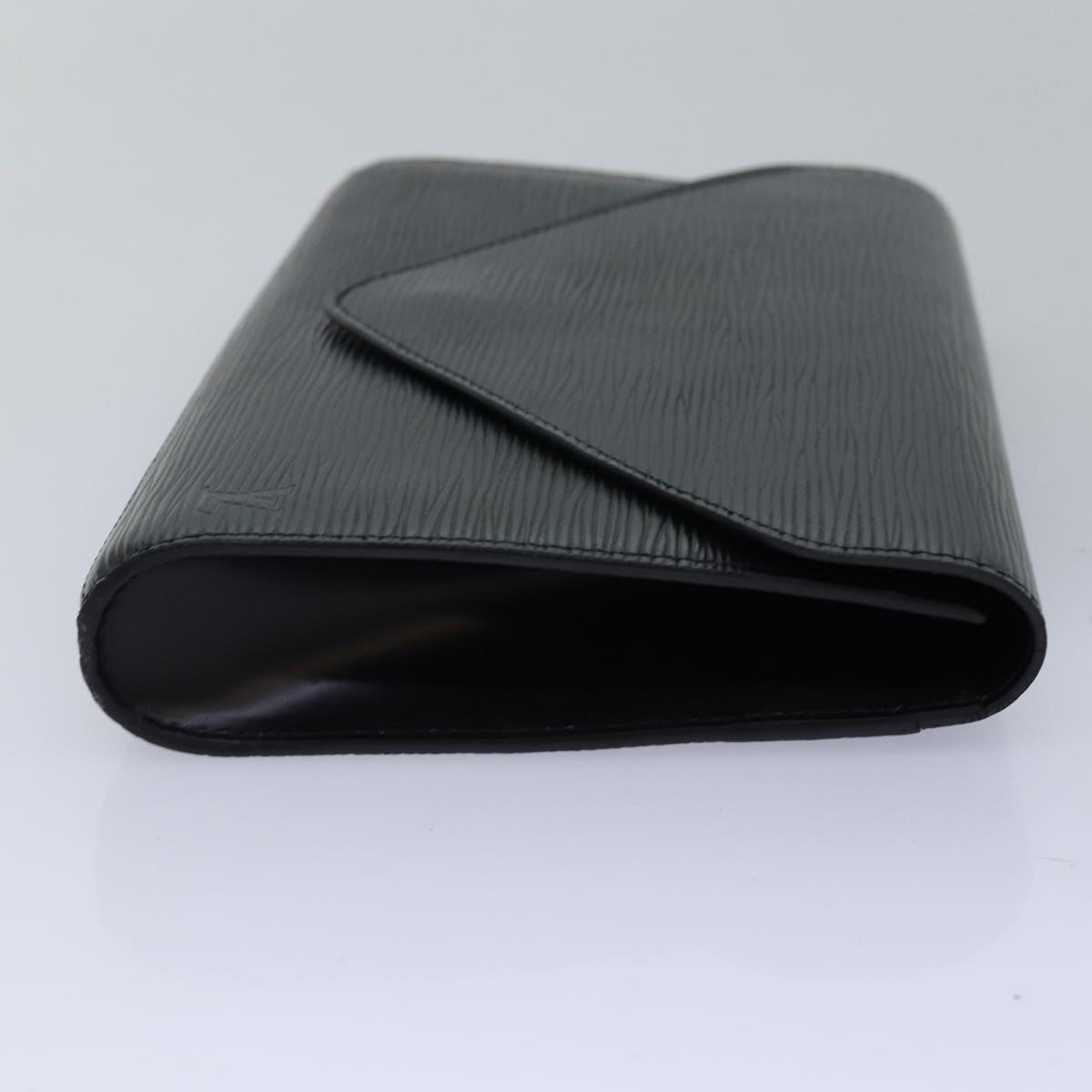 LOUIS VUITTON Epi Art Deco Clutch Bag Black M52632 LV am6314
