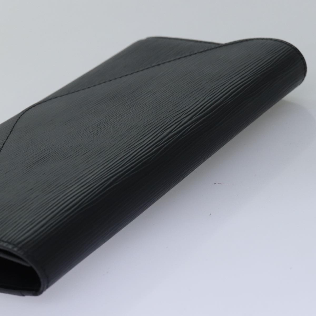 LOUIS VUITTON Epi Art Deco Clutch Bag Black M52632 LV am6314