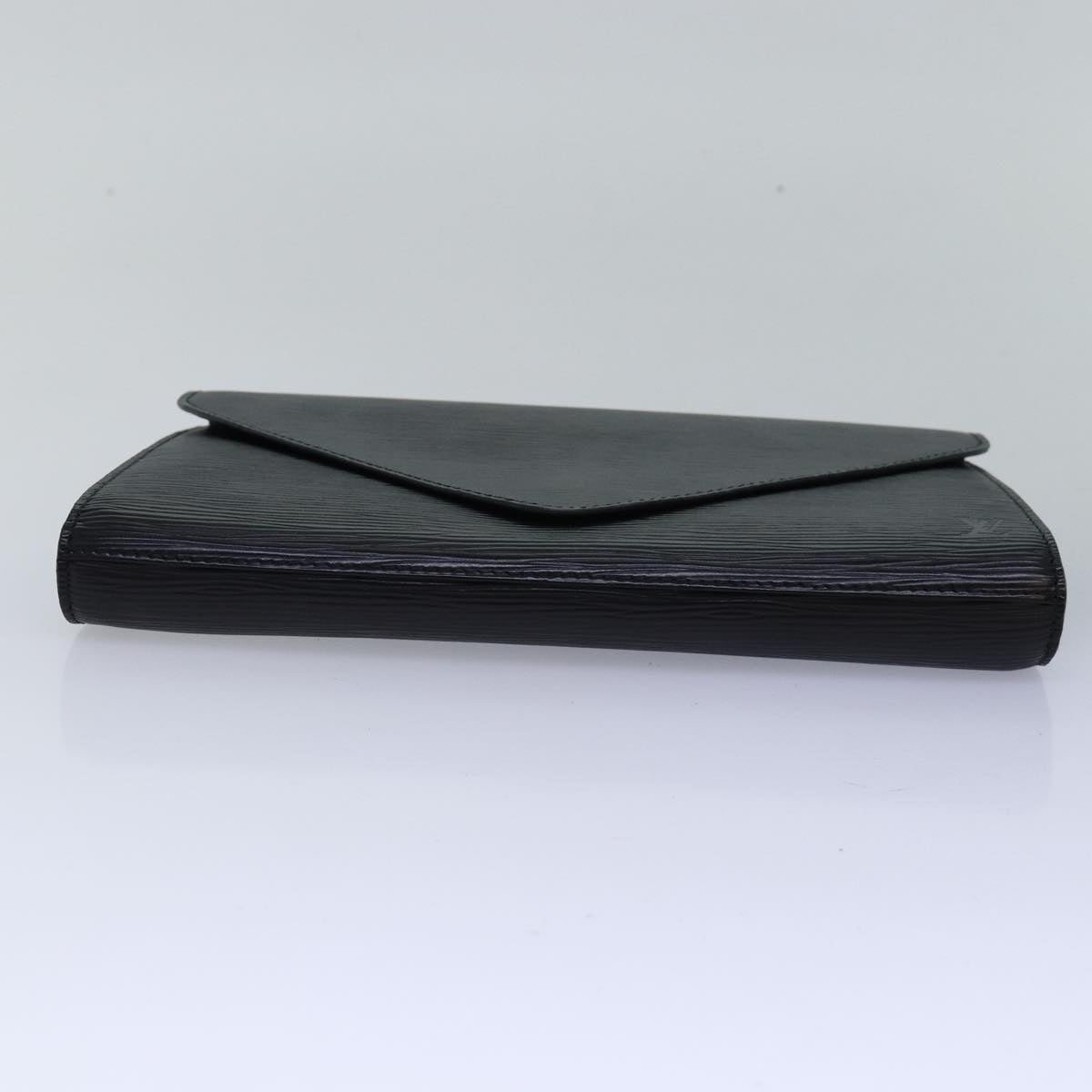 LOUIS VUITTON Epi Art Deco Clutch Bag Black M52632 LV am6314