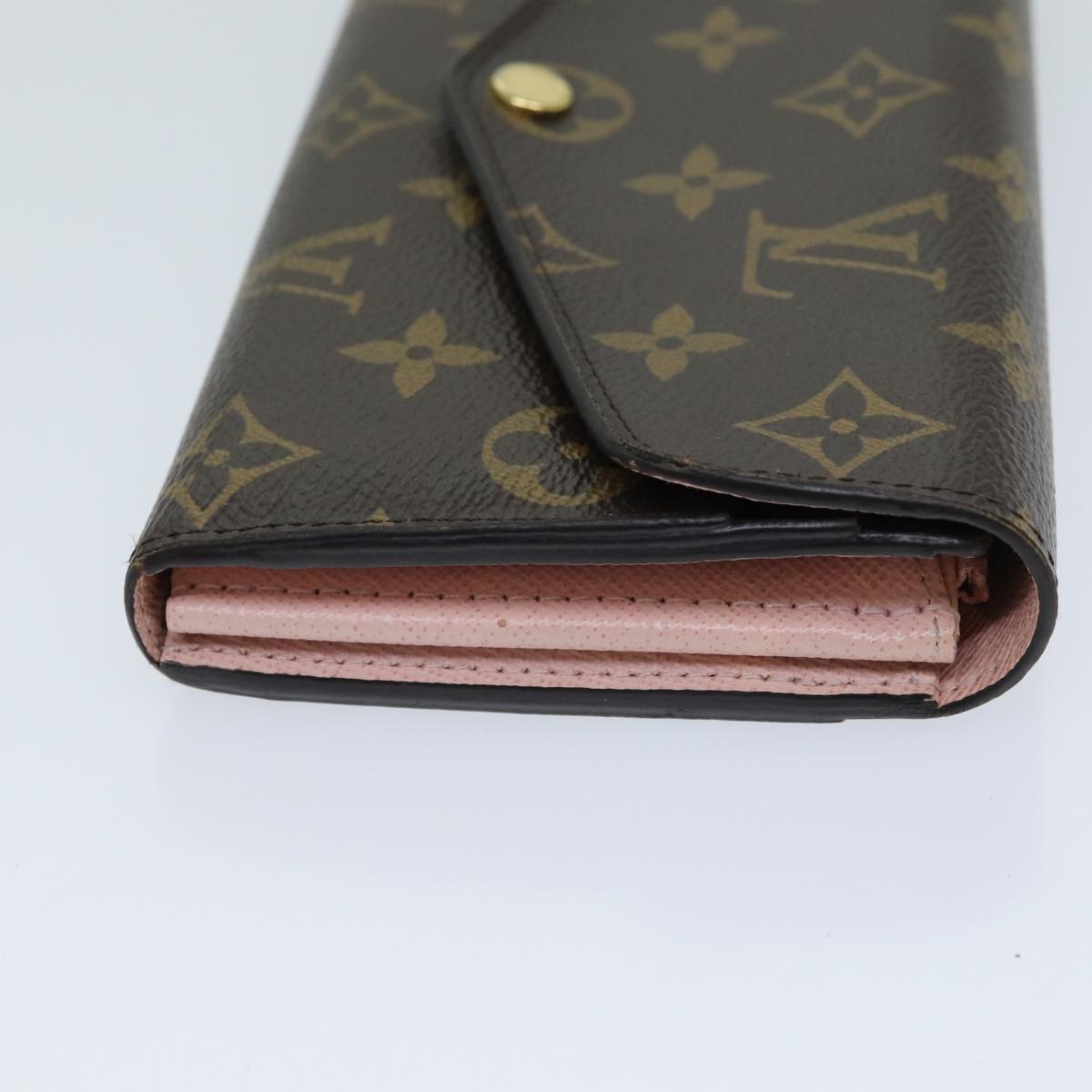 LOUIS VUITTON Monogram Portefeuille Sarah Rose Valerine M62235 LV am6324