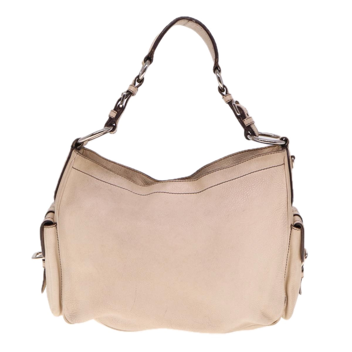 Luxury PradaShoulder Bag Leather Beige am6349