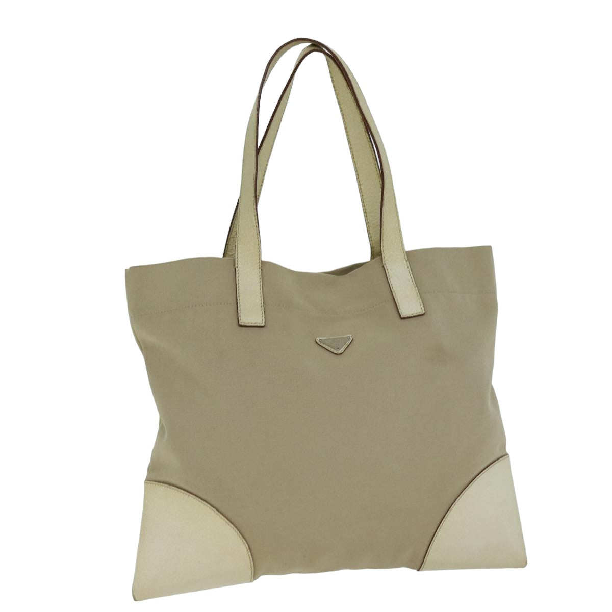 Luxury PradaTote Bag Canvas Beige am6376