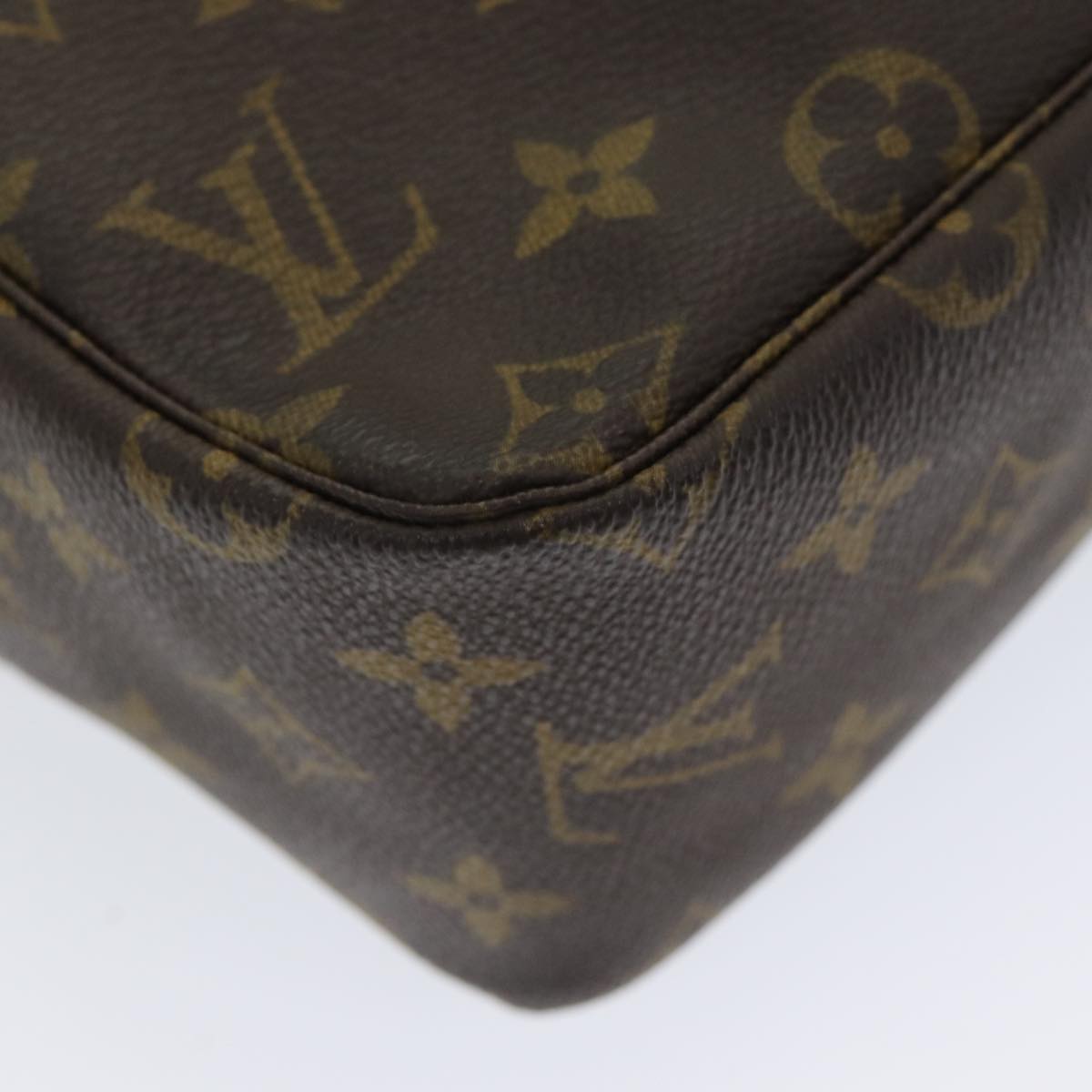 LOUIS VUITTON Monogram Trousse Toilette 28 Clutch Bag M47522 LV am6519