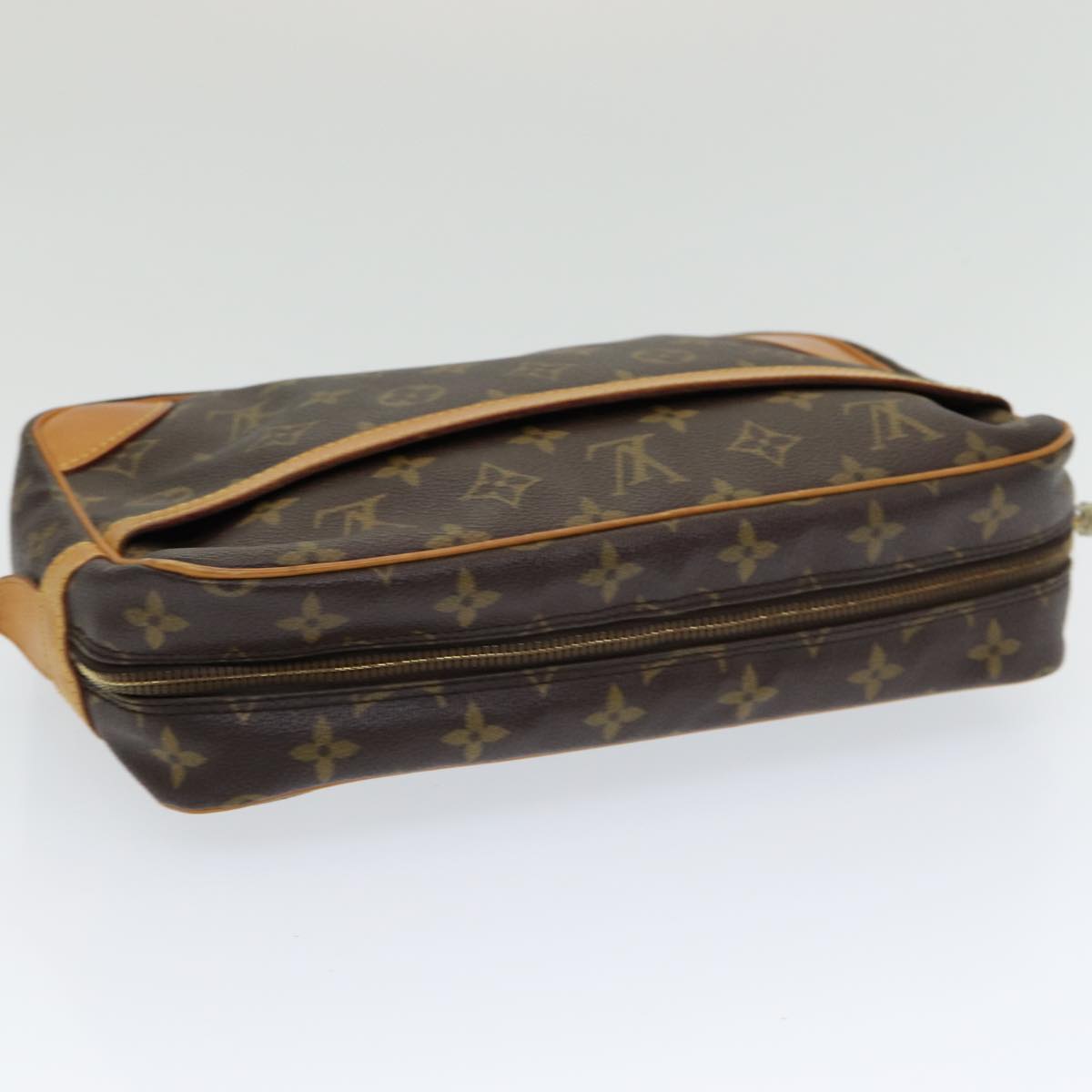 LOUIS VUITTON Monogram Compiegne 28 Clutch Bag M51845 LV am6523