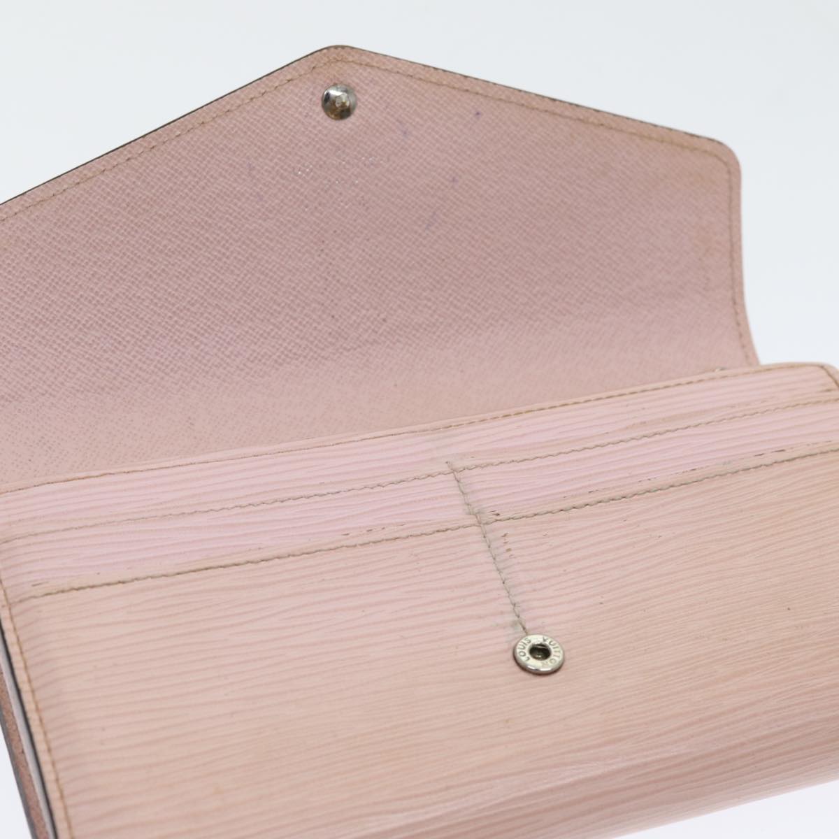 LOUIS VUITTON Epi Portefeiulle Sarah Wallet Rose claire M61394 LV am6575