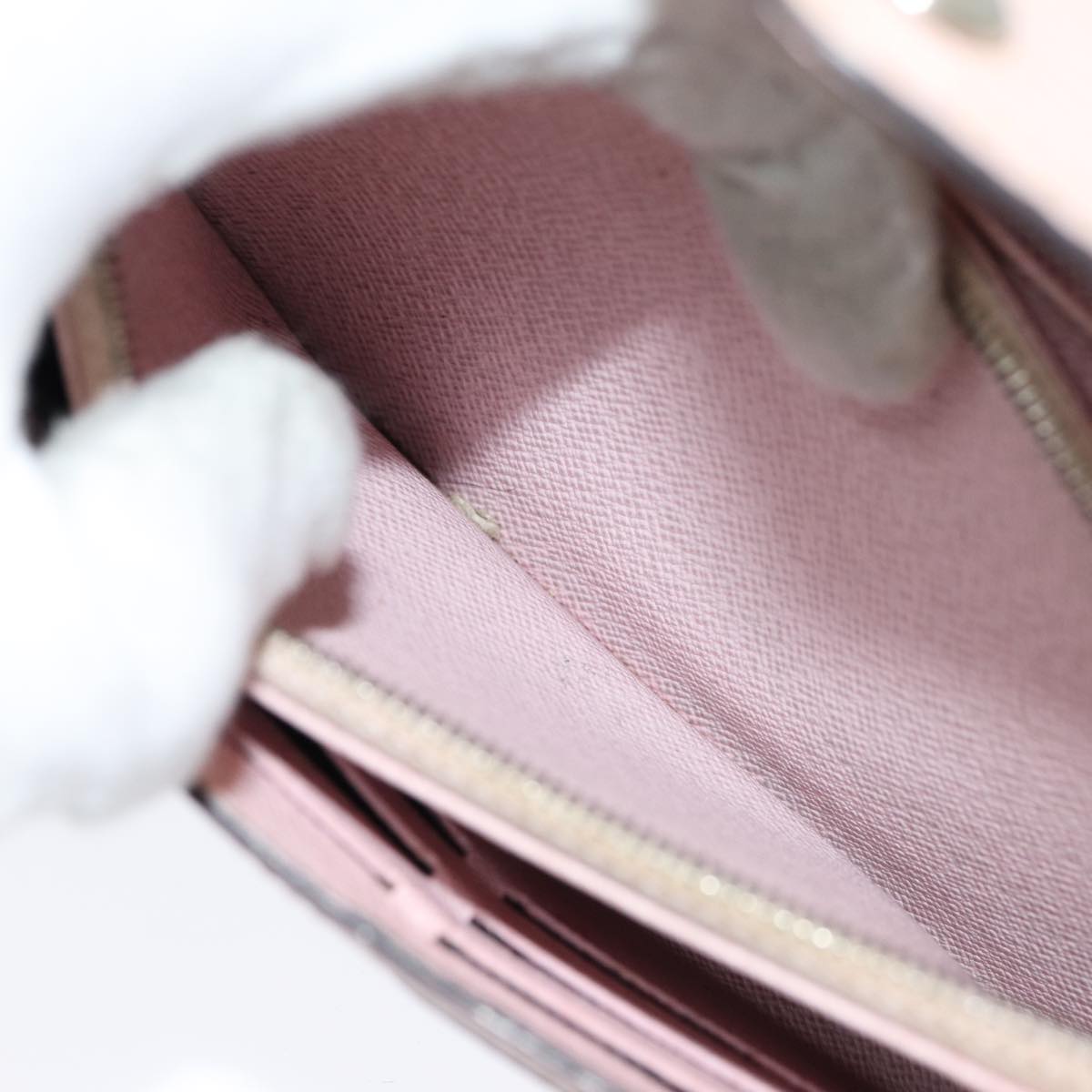 LOUIS VUITTON Epi Portefeiulle Sarah Wallet Rose claire M61394 LV am6575