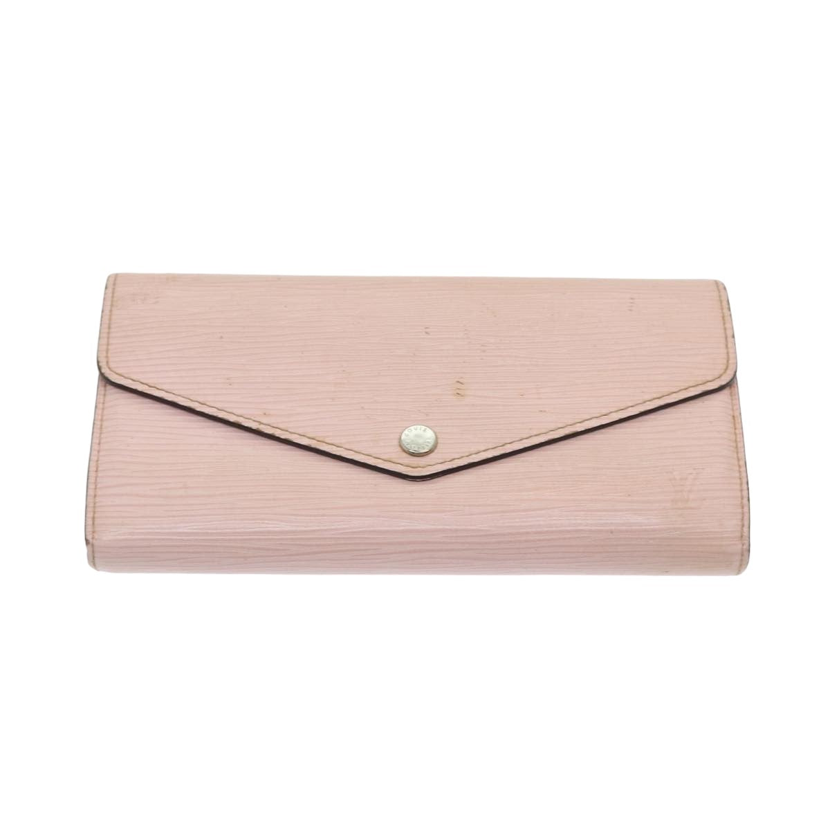 LOUIS VUITTON Epi Portefeiulle Sarah Wallet Rose claire M61394 LV am6575