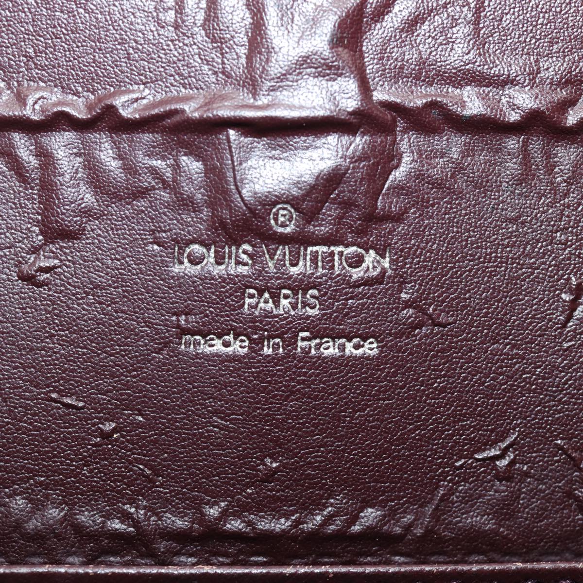 LOUIS VUITTON Taiga Serviette Tobol Business Bag Acajou LV am6599