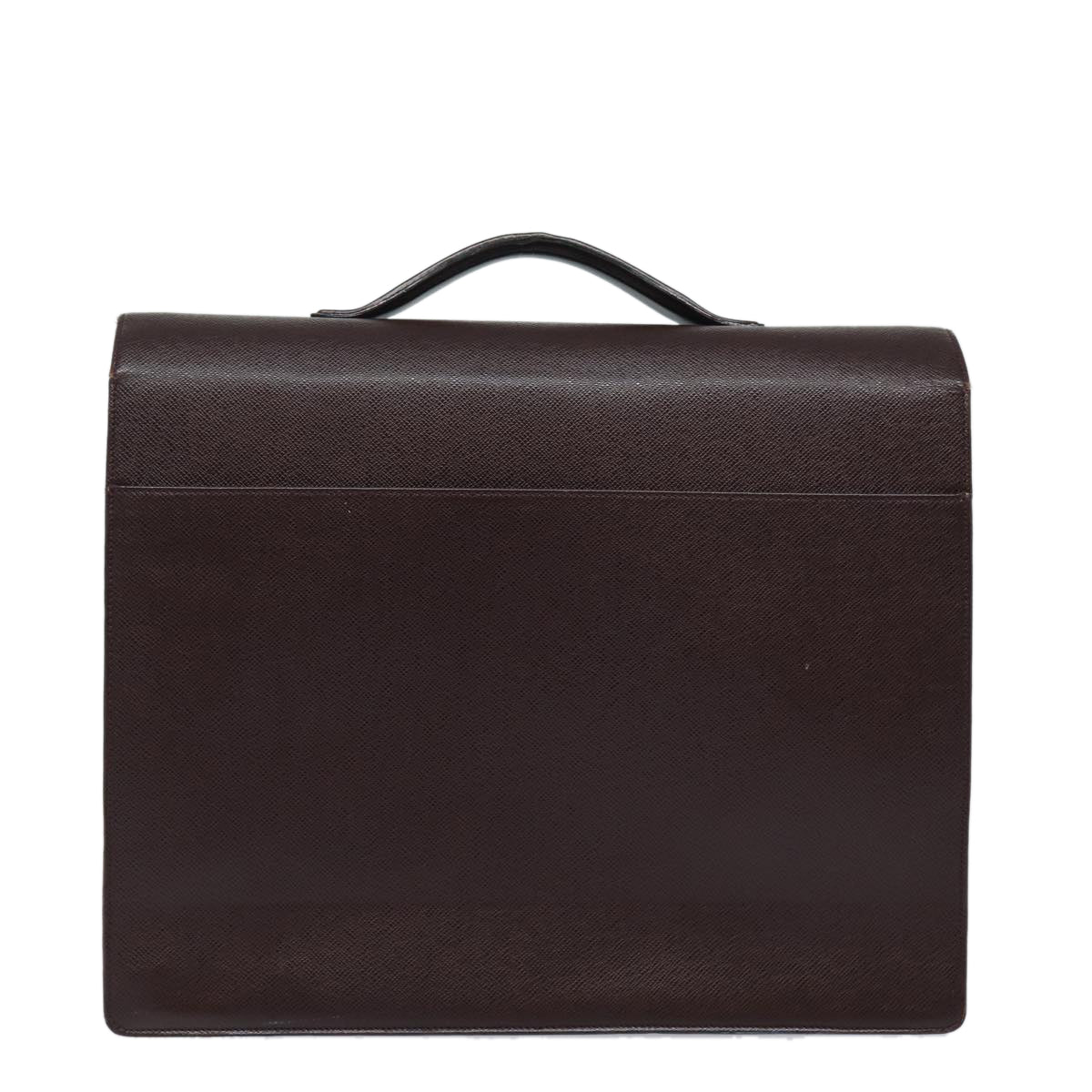 LOUIS VUITTON Taiga Serviette Tobol Business Bag Acajou LV am6599