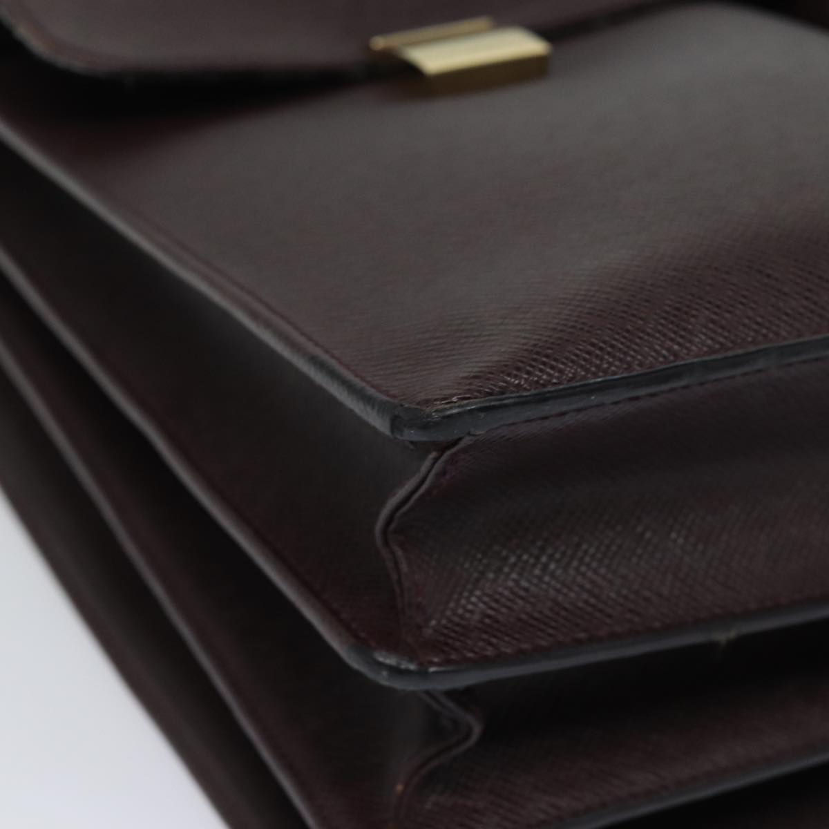 LOUIS VUITTON Taiga Serviette Tobol Business Bag Acajou LV am6599