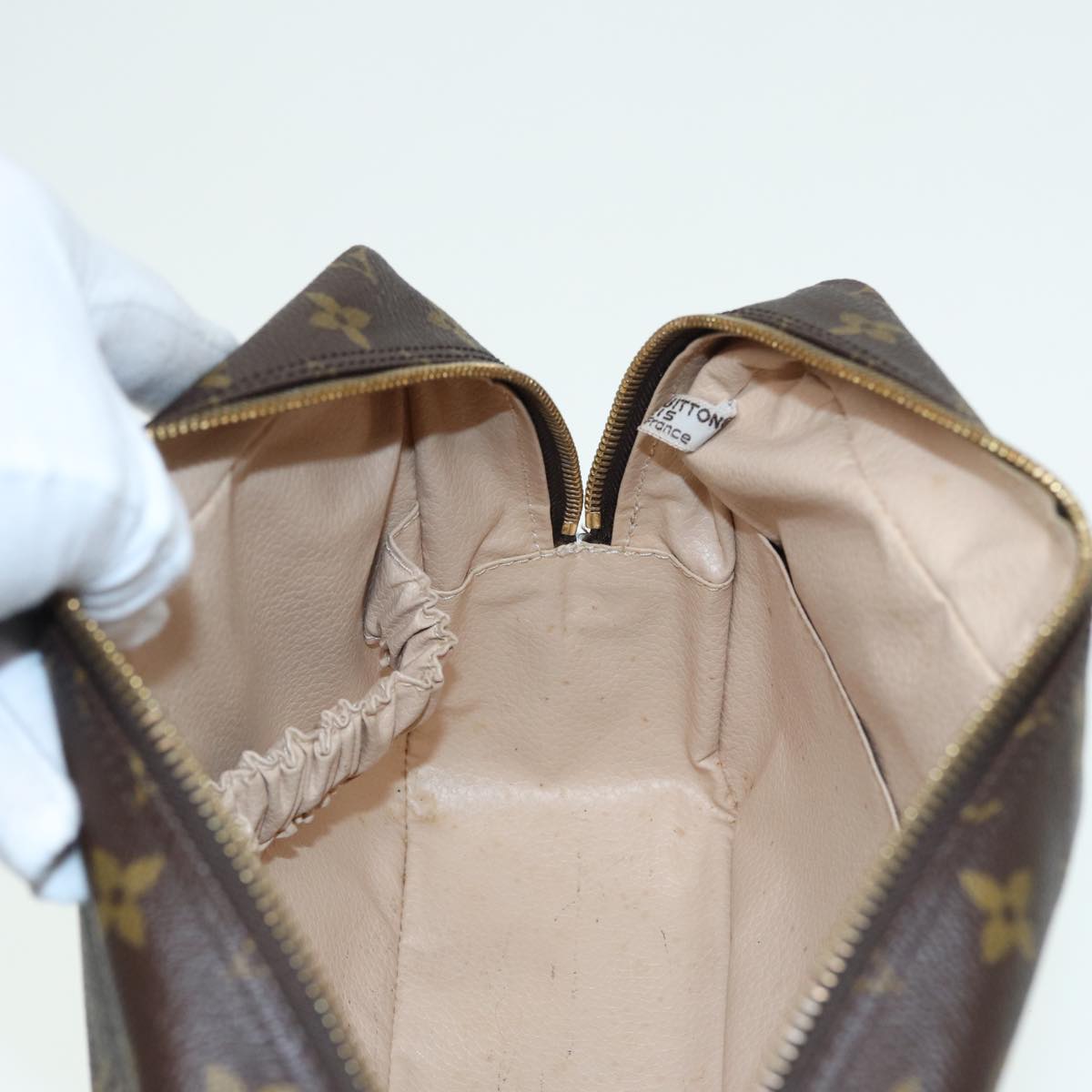 LOUIS VUITTON Monogram Trousse Toilette 28 Clutch Bag M47522 LV am6631