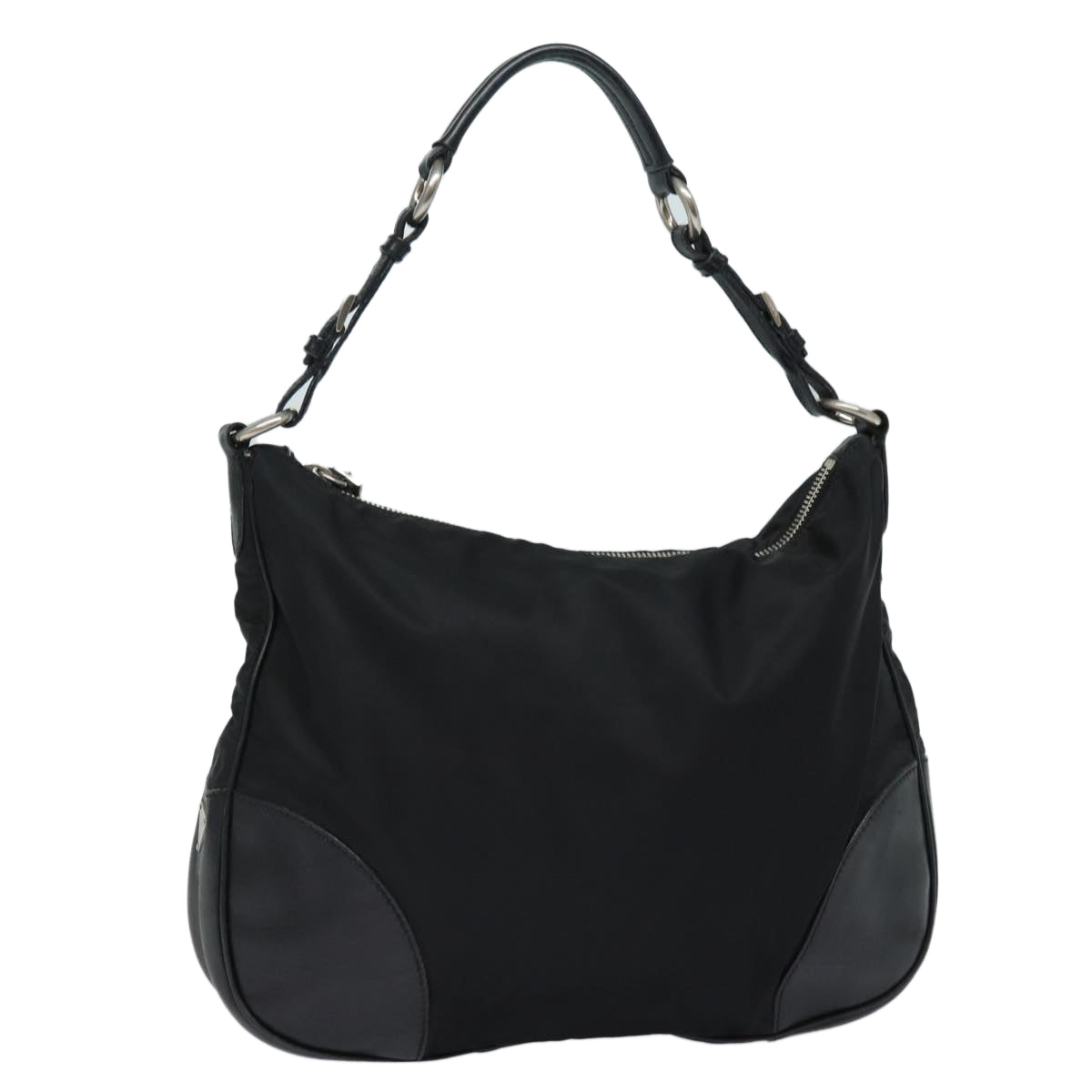 Luxury Prada Shoulder Bag Nylon Black  am6640