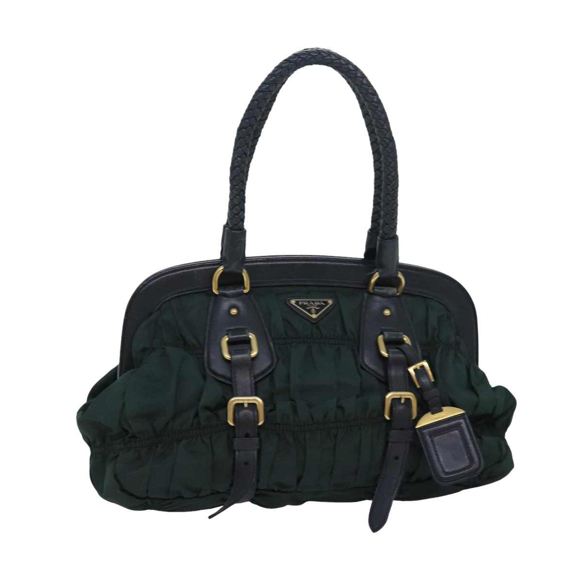 Luxury Prada Hand Bag Nylon Green  am6655