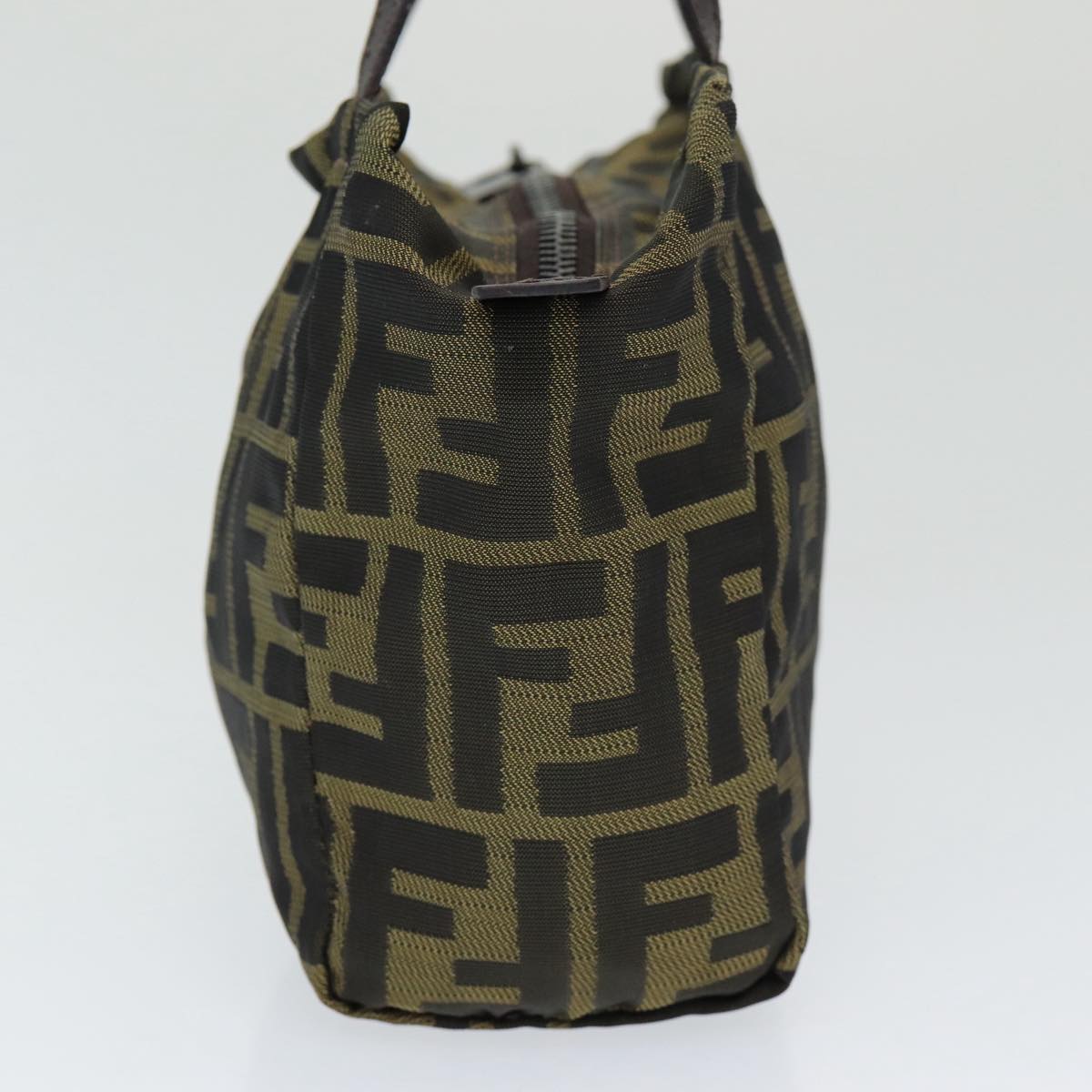 Luxury Fendi Zucca Canvas Hand Bag Brown 2415 8N000am6679