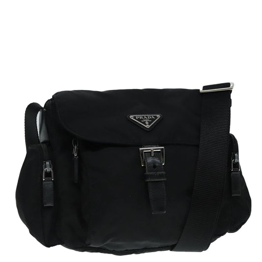 Luxury Prada Shoulder Bag Nylon Black  am6829