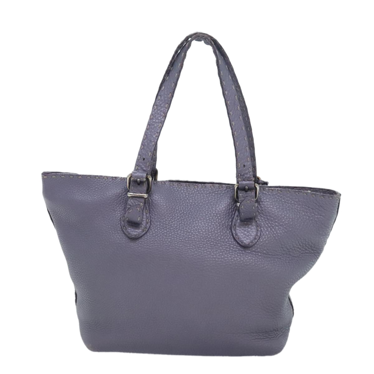 Luxury Fendi Celeria Tote Bag Leather Purpleam6831