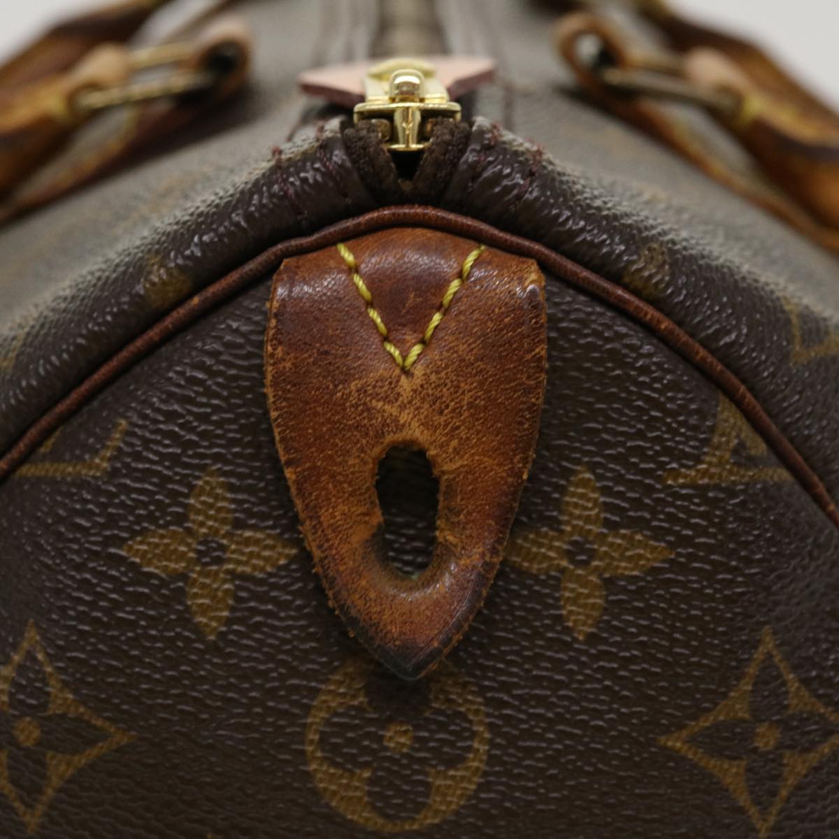 LOUIS VUITTON Monogram Speedy 35 Hand Bag M41524 LV am701g
