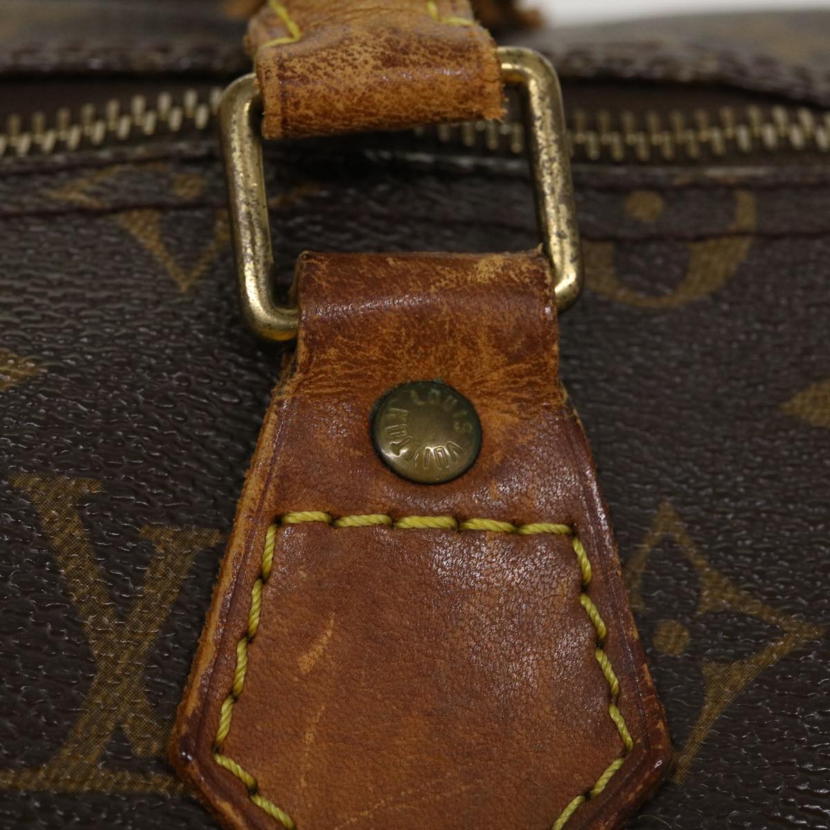 LOUIS VUITTON Monogram Speedy 35 Hand Bag M41524 LV am701g