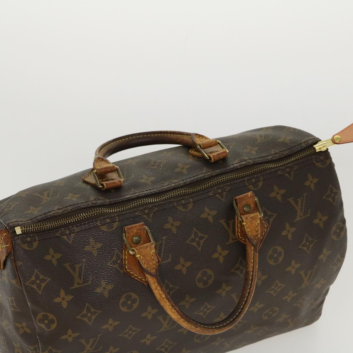 LOUIS VUITTON Monogram Speedy 35 Hand Bag M41524 LV am701g