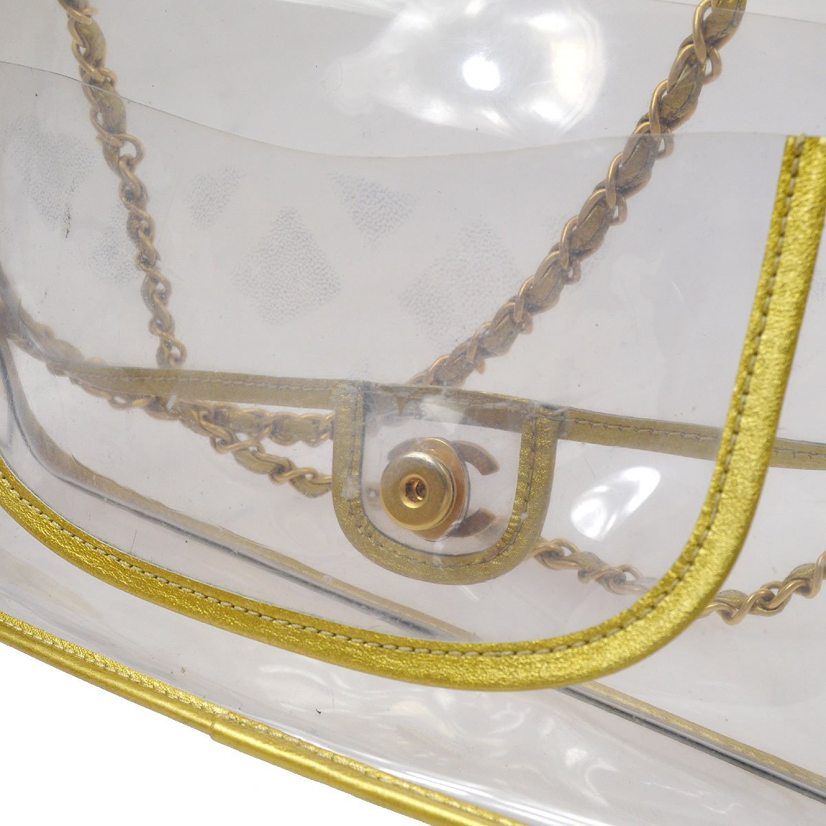 CHANEL 2006-2008 Single Flap Large PVC ao28835