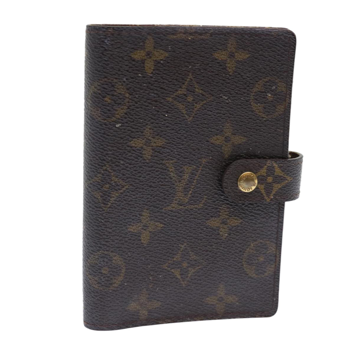 LOUIS VUITTON Monogram Agenda PM Day Planner Cover R20005 LV ar10065