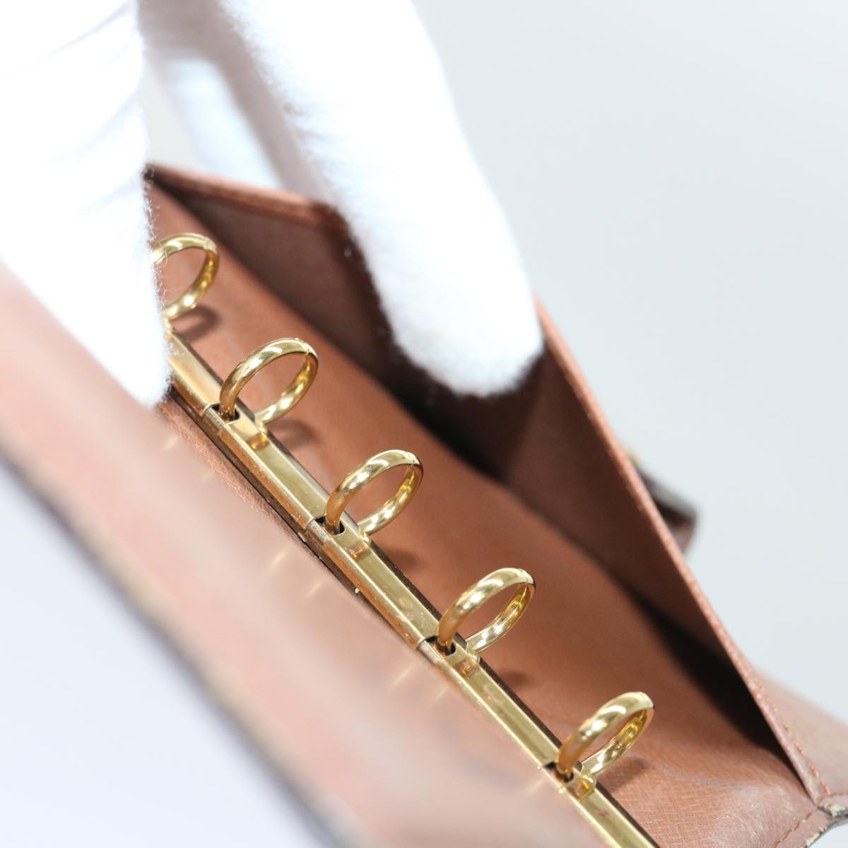 LOUIS VUITTON Monogram Agenda PM Day Planner Cover R20005 LV ar10065