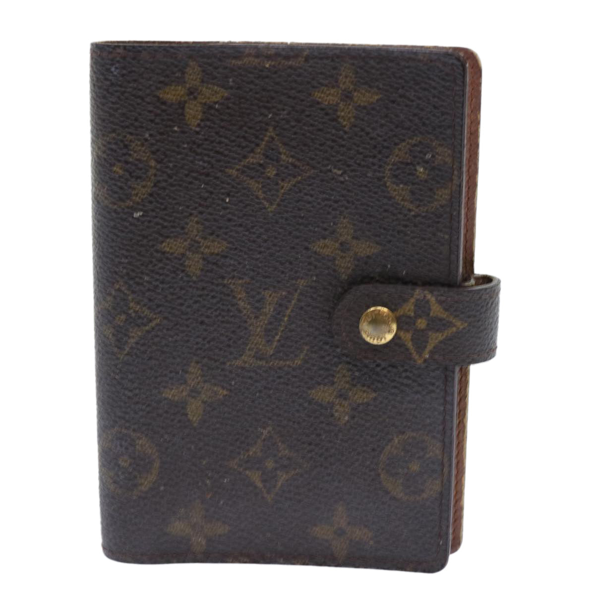 LOUIS VUITTON Monogram Agenda PM Day Planner Cover R20005 LV ar10065