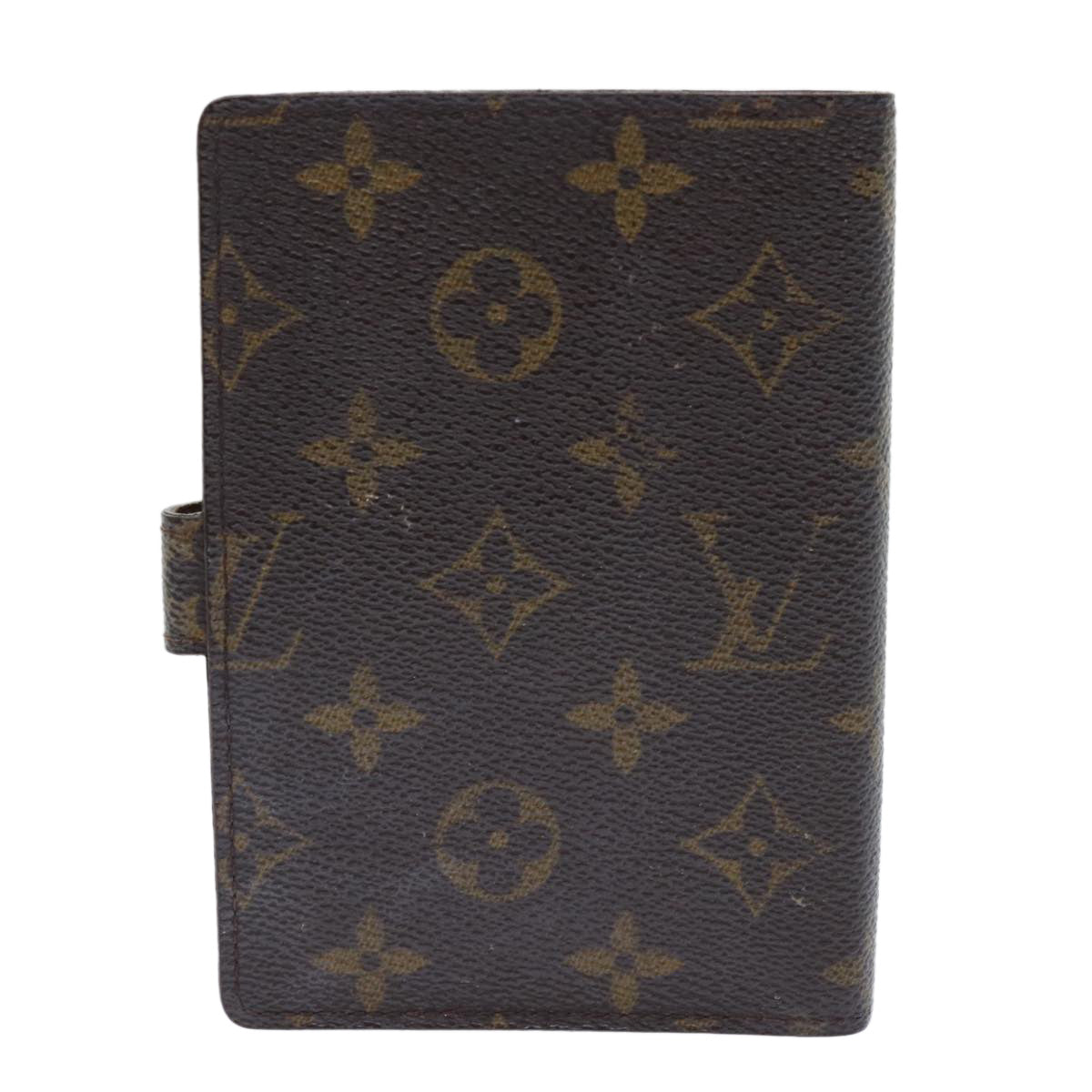 LOUIS VUITTON Monogram Agenda PM Day Planner Cover R20005 LV ar10065