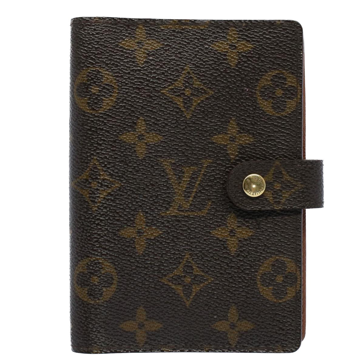 LOUIS VUITTON Monogram Agenda PM Day Planner Cover R20005 LV ar10133B