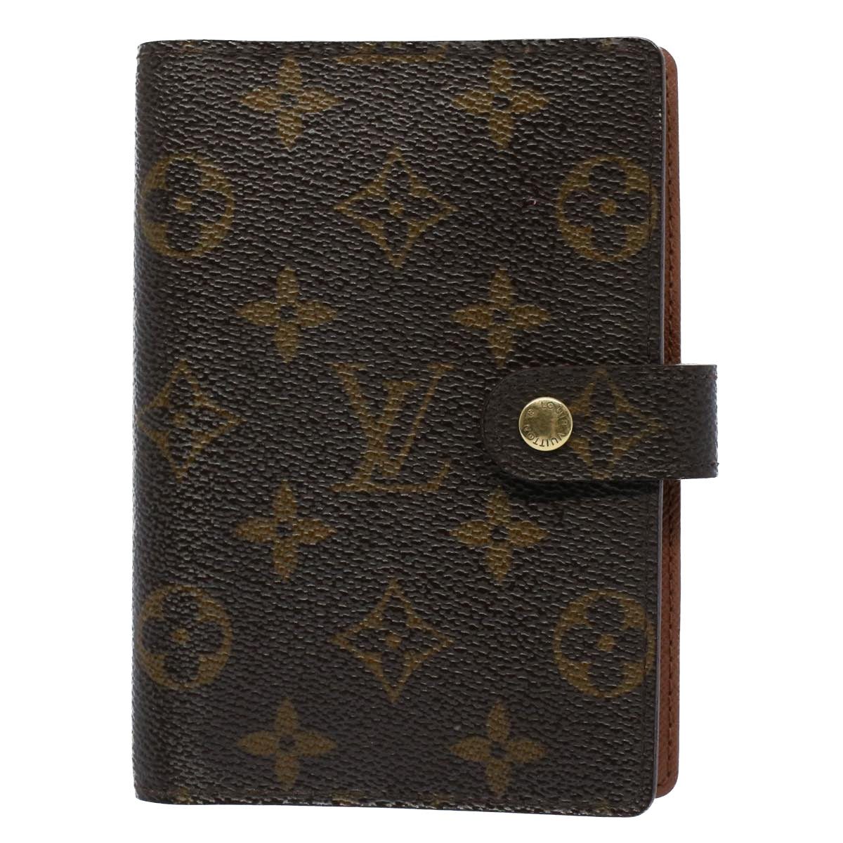 LOUIS VUITTON Monogram Agenda PM Day Planner Cover R20005 LV ar10133B