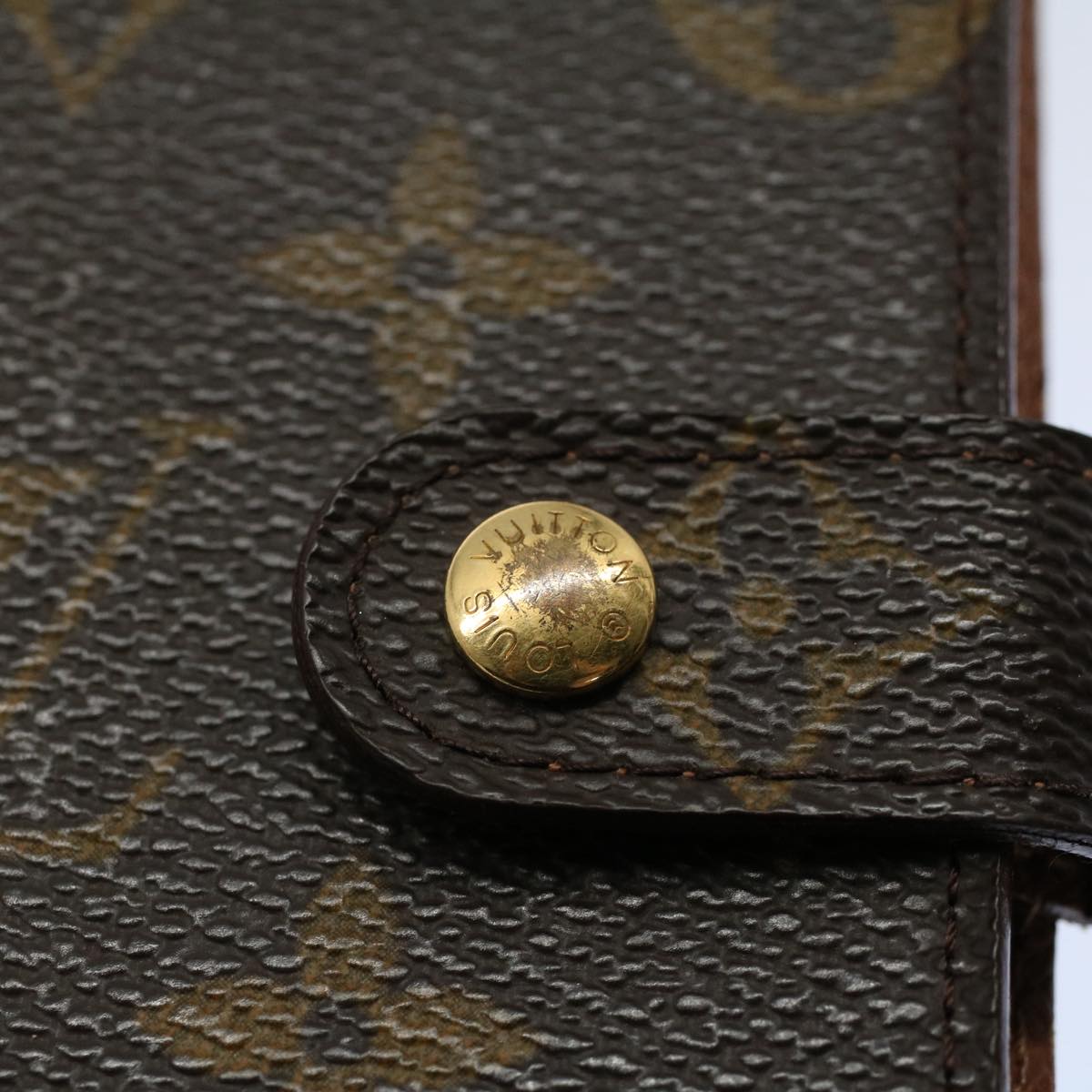 LOUIS VUITTON Monogram Agenda PM Day Planner Cover R20005 LV ar10134B