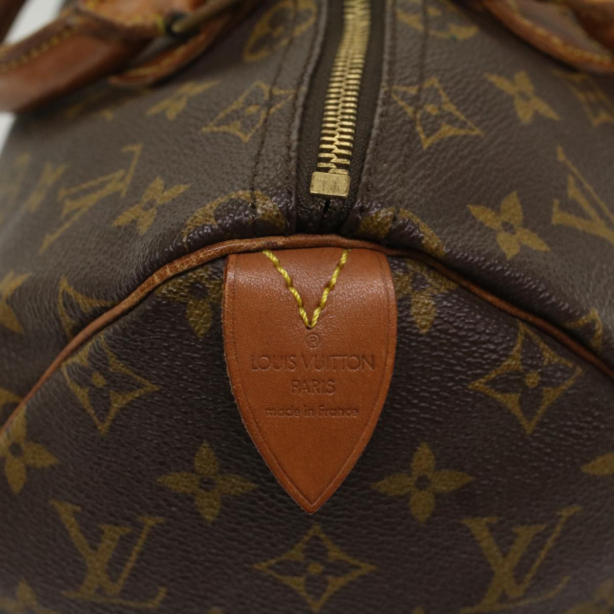 LOUIS VUITTON Monogram Speedy 30 Hand Bag Vintage M41526 LV ar10138B