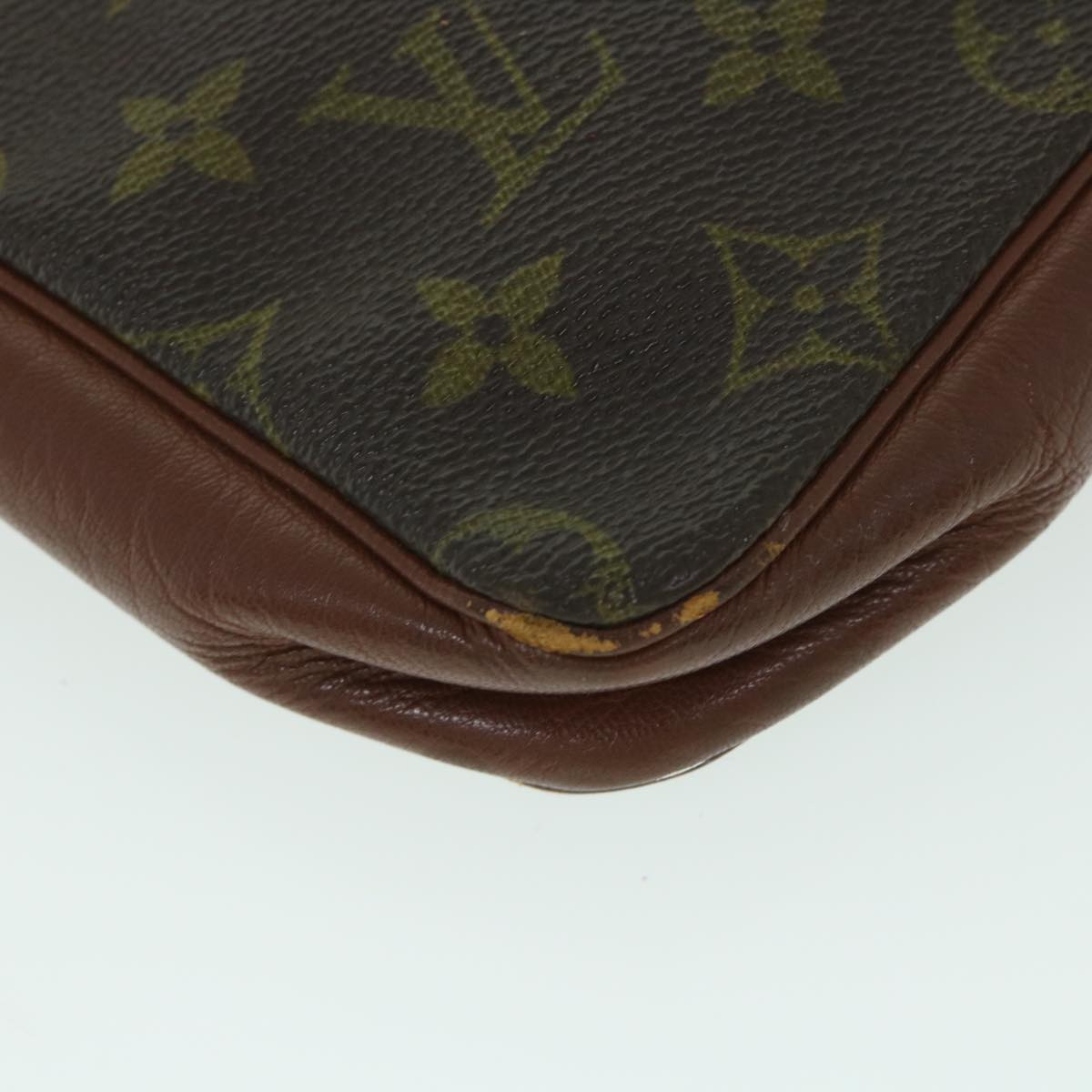 LOUIS VUITTON Monogram Pochette Sports Clutch Bag No.183 LV ar10140B