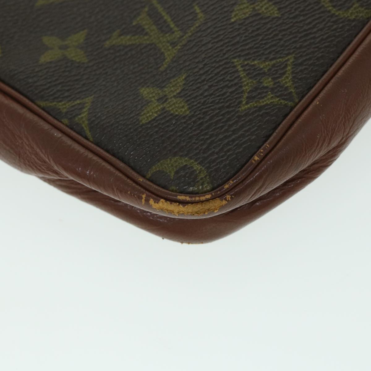 LOUIS VUITTON Monogram Pochette Sports Clutch Bag No.183 LV ar10140B