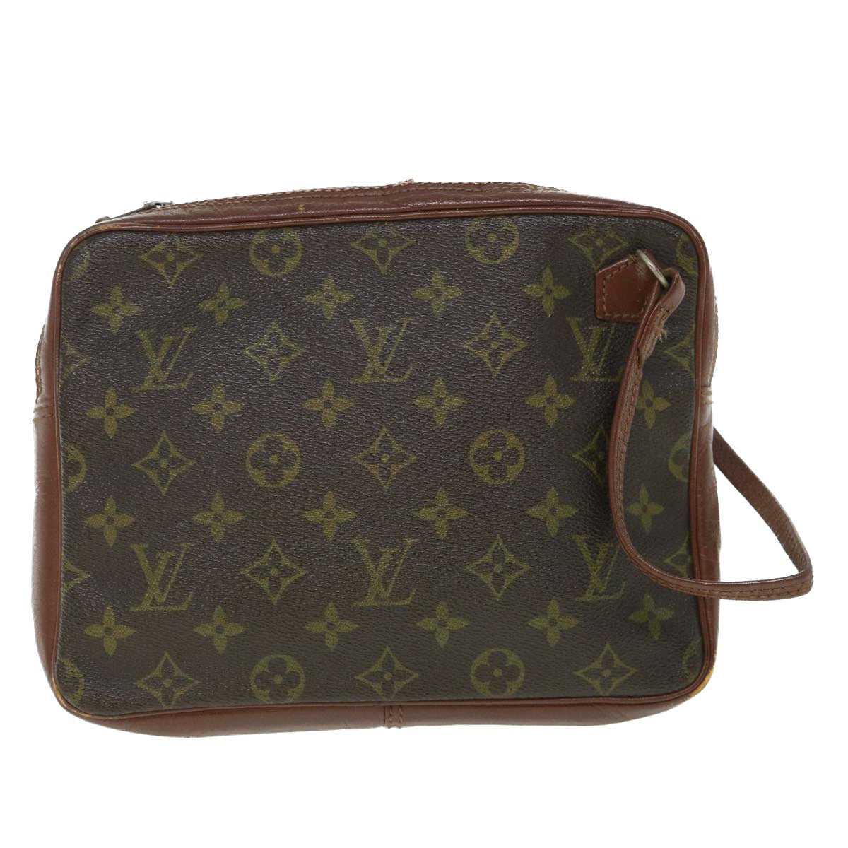 LOUIS VUITTON Monogram Pochette Sports Clutch Bag No.183 LV ar10140B