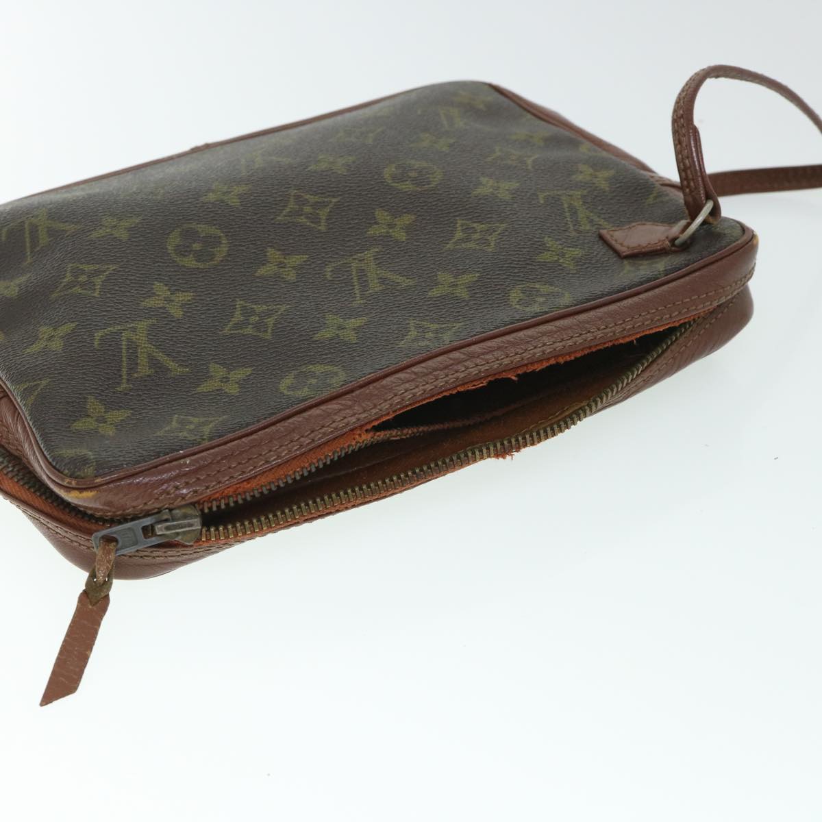LOUIS VUITTON Monogram Pochette Sports Clutch Bag No.183 LV ar10140B