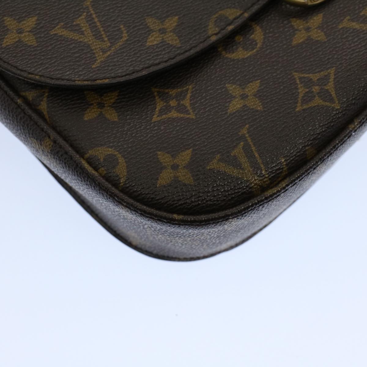 LOUIS VUITTON Monogram Saint Cloud GM Shoulder Bag M51242 LV ar10145B