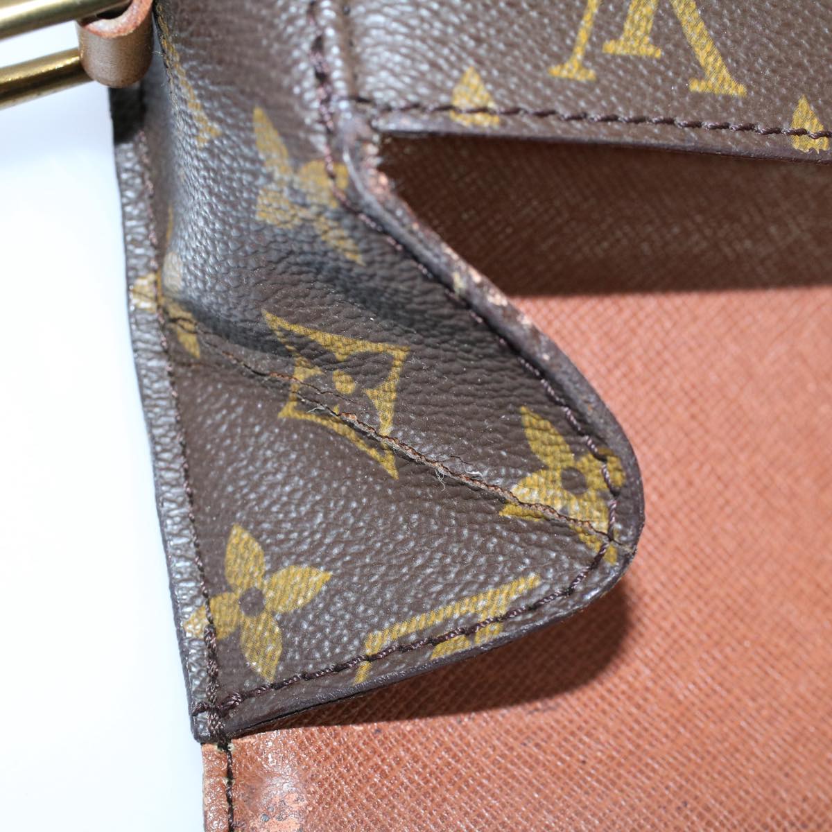 LOUIS VUITTON Monogram Saint Cloud GM Shoulder Bag M51242 LV ar10145B