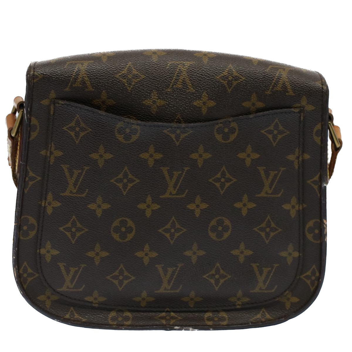 LOUIS VUITTON Monogram Saint Cloud GM Shoulder Bag M51242 LV ar10145B
