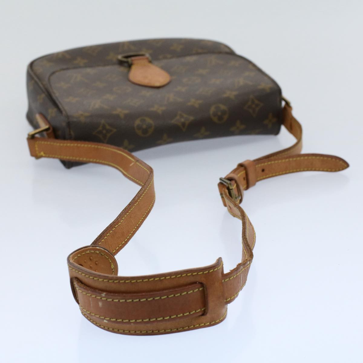 LOUIS VUITTON Monogram Saint Cloud GM Shoulder Bag M51242 LV ar10145B