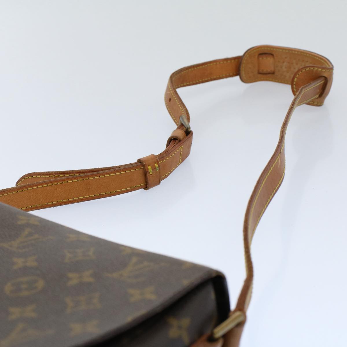 LOUIS VUITTON Monogram Saint Cloud GM Shoulder Bag M51242 LV ar10145B