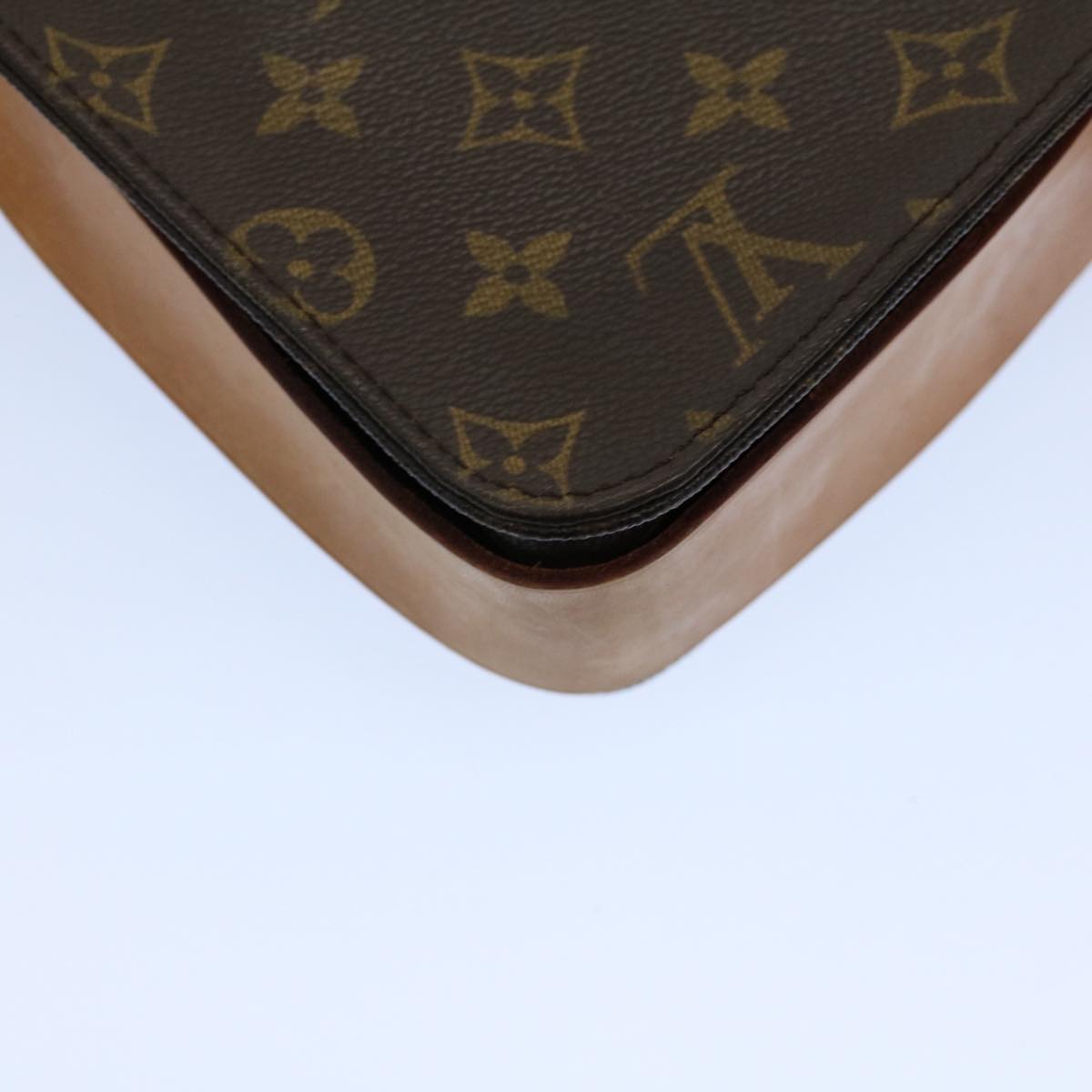 LOUIS VUITTON Monogram Cartouchiere GM Shoulder Bag M51252 LV ar10161B